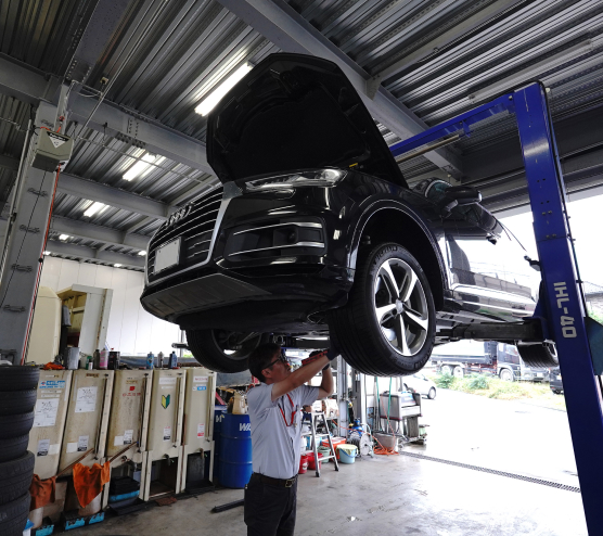 有限会社三橋自動車にお任せください　キズヘコミ修理・整備・車検はこちら　無料見積り・簡単WEB予約・代車貸出